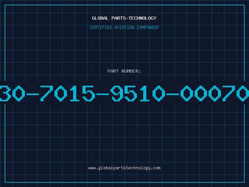 Aviation Part 30-7015-9510-00070