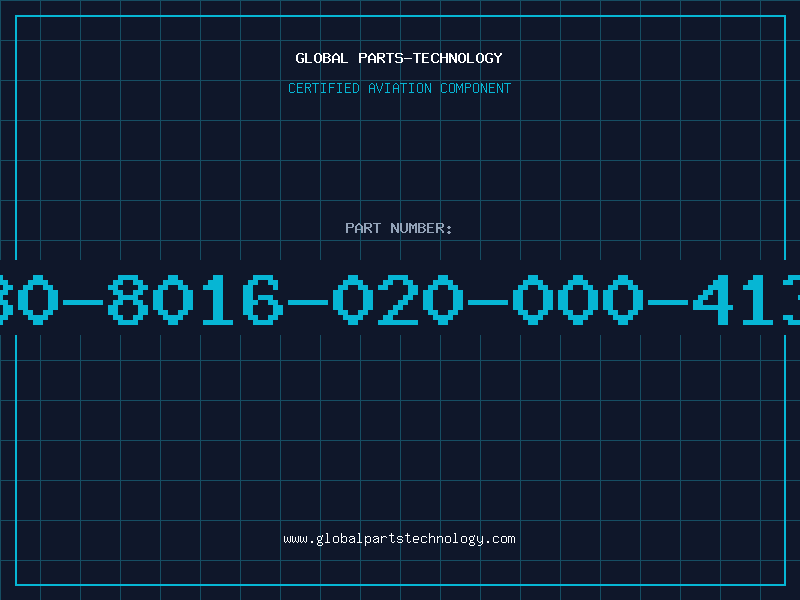 Aviation Part 30-8016-020-000-413