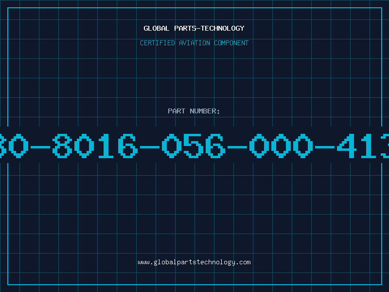 Aviation Part 30-8016-056-000-413