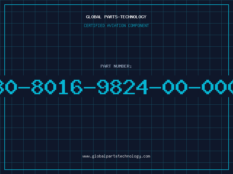 Aviation Part 30-8016-9824-00-000