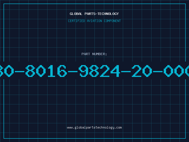 Aviation Part 30-8016-9824-20-000