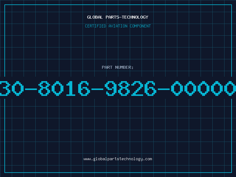Aviation Part 30-8016-9826-00000