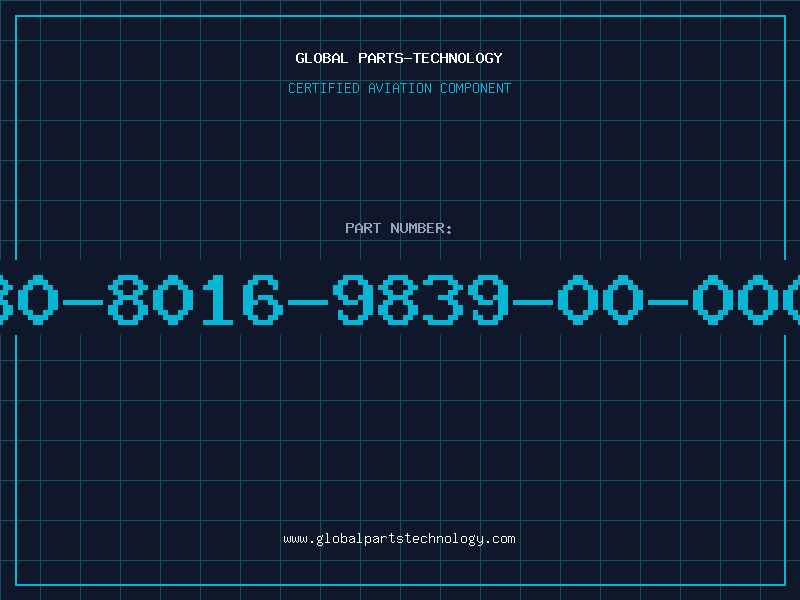 Aviation Part 30-8016-9839-00-000