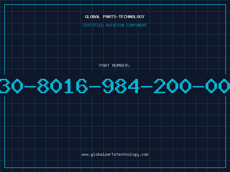 Aviation Part 30-8016-984-200-00