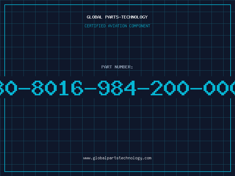 Aviation Part 30-8016-984-200-000