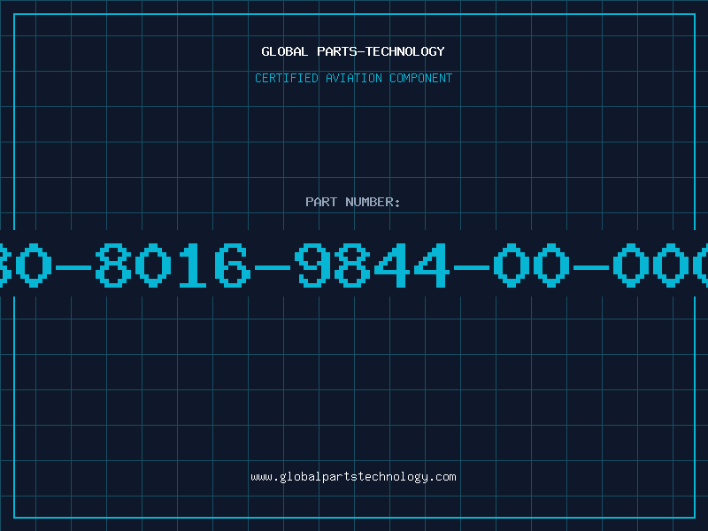 Aviation Part 30-8016-9844-00-000