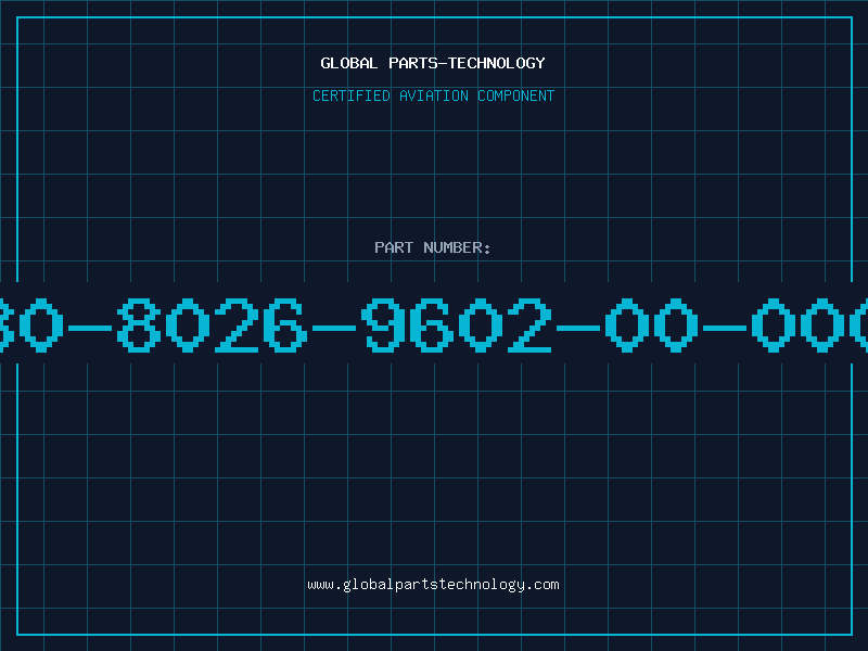 Aviation Part 30-8026-9602-00-000