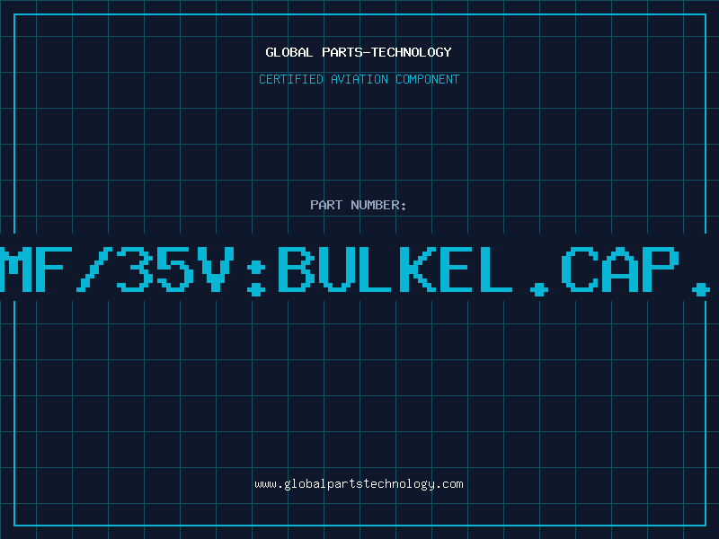 Aviation Part 30.000MF/35V:BULKEL.CAP.35X100