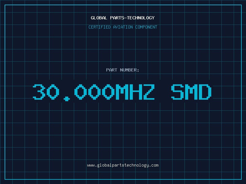 Aviation Part 30.000MHZ SMD