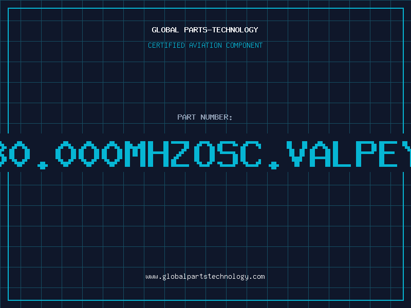 Aviation Part 30.000MHZOSC.VALPEY