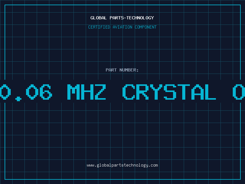 Aviation Part 30.06 MHZ CRYSTAL OS
