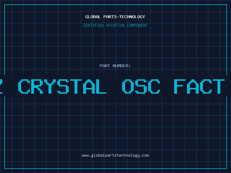 Aviation Part 30.240 MHZ CRYSTAL OSC FACT TRIM 91 D