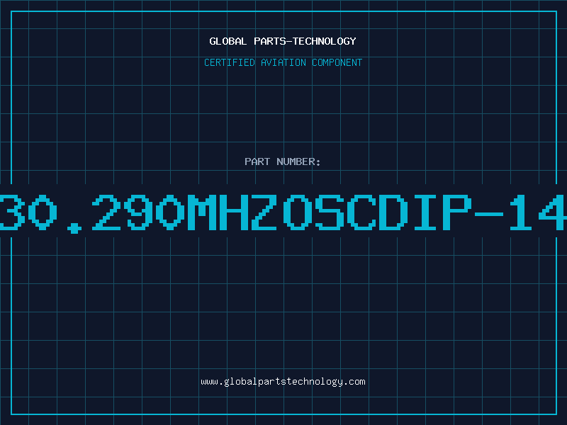 Aviation Part 30.290MHZOSCDIP-14
