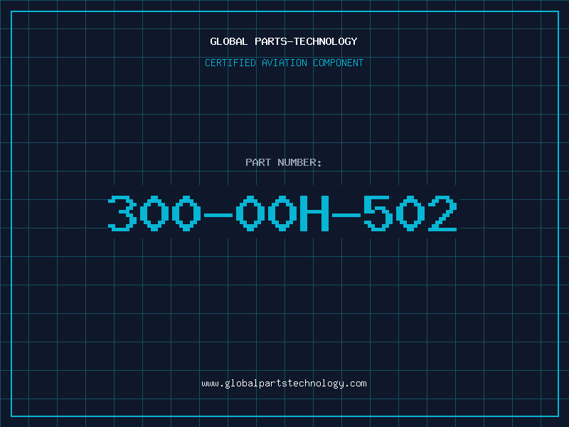 Aviation Part 300-00H-502