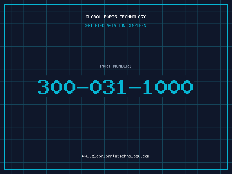 Aviation Part 300-031-1000