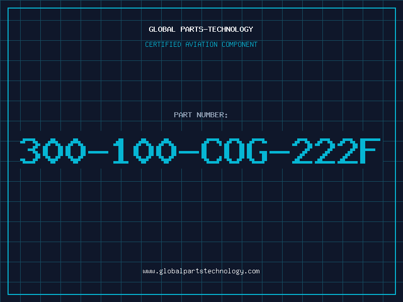 Aviation Part 300-100-COG-222F