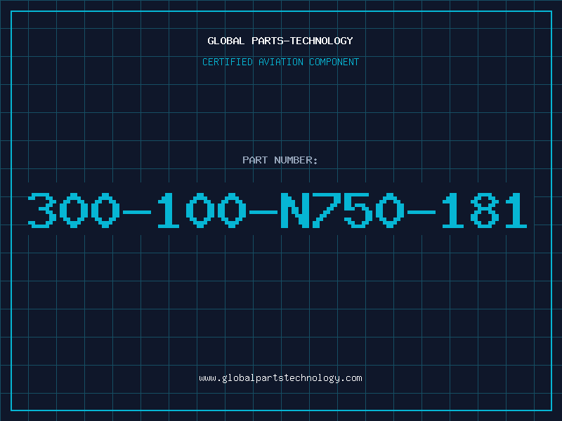 Aviation Part 300-100-N750-181