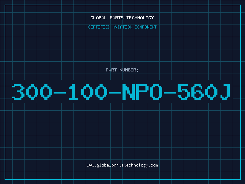 Aviation Part 300-100-NPO-560J