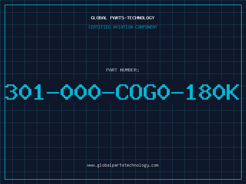 Aviation Part 301-000-COG0-180K