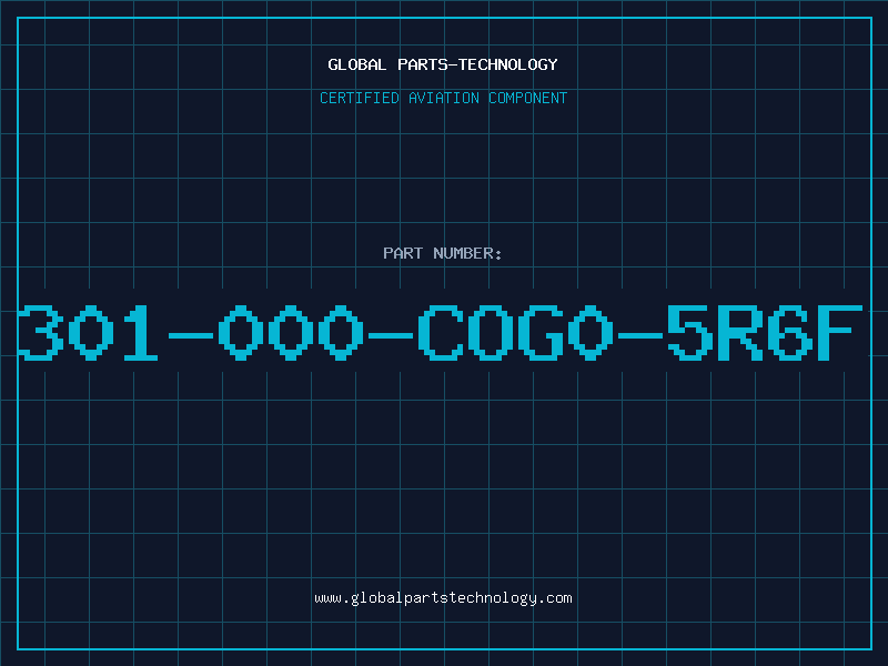 Aviation Part 301-000-COG0-5R6F