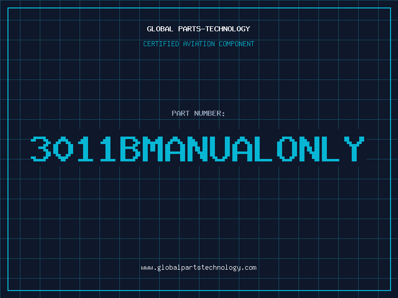 Aviation Part 3011BMANUALONLY