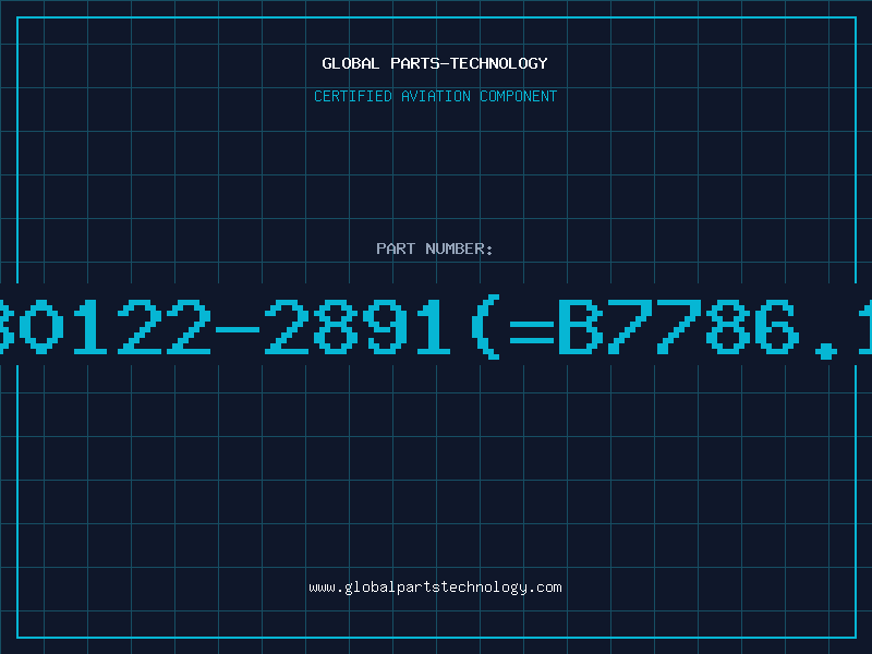 Aviation Part 30122-2891(=B7786.1