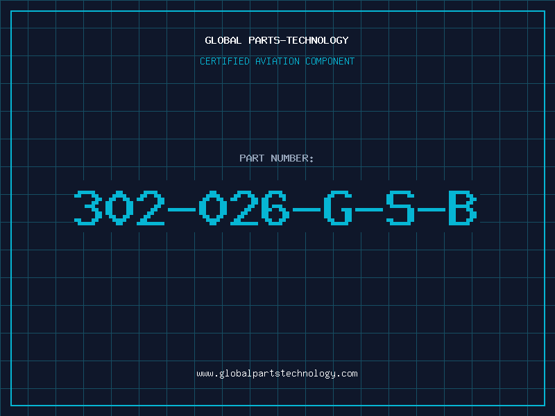 Aviation Part 302-026-G-S-B