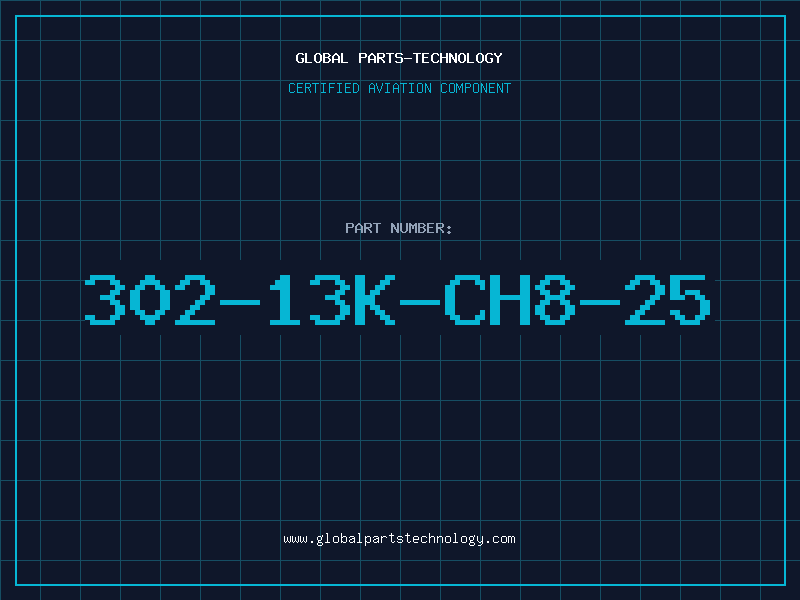 Aviation Part 302-13K-CH8-25