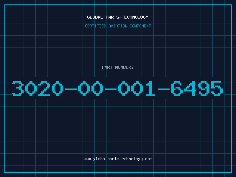 Aviation Part 3020-00-001-6495