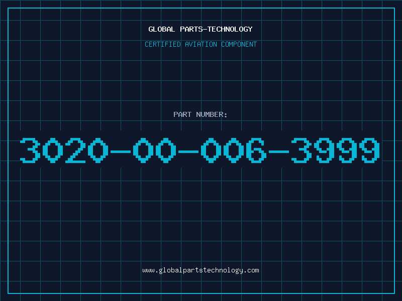 Aviation Part 3020-00-006-3999