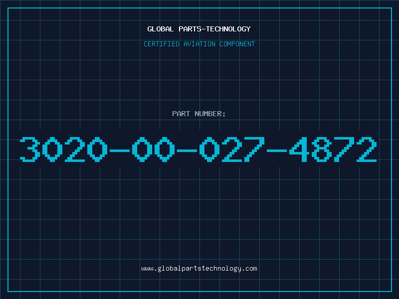 Aviation Part 3020-00-027-4872