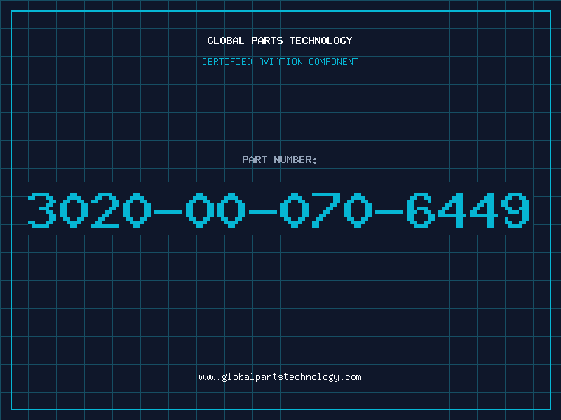 Aviation Part 3020-00-070-6449