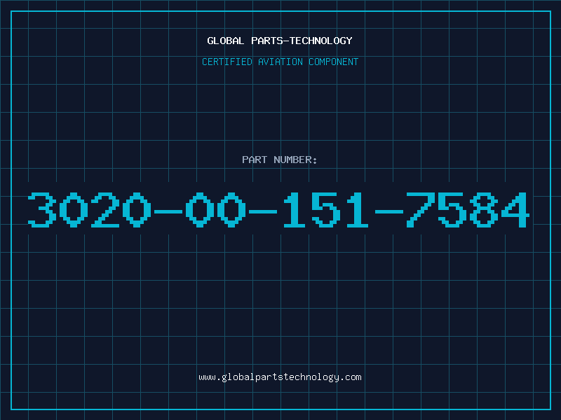 Aviation Part 3020-00-151-7584