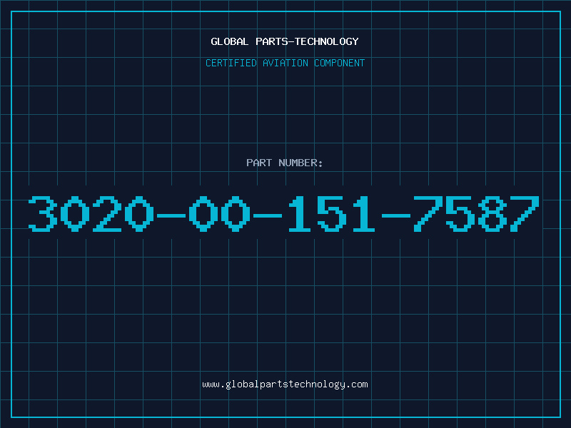 Aviation Part 3020-00-151-7587