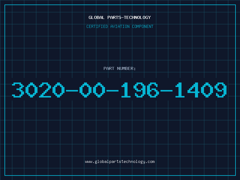 Aviation Part 3020-00-196-1409