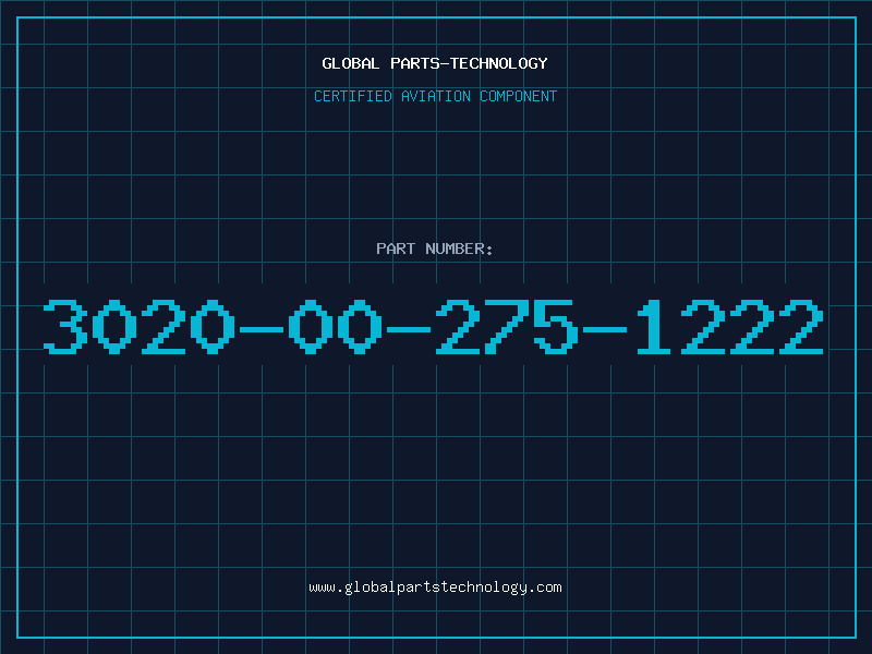 Aviation Part 3020-00-275-1222