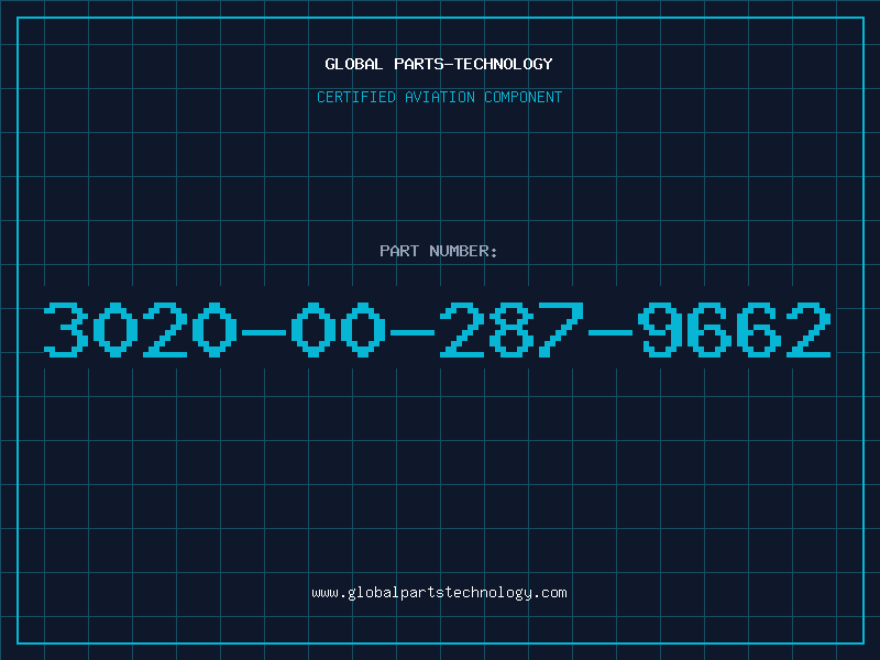 Aviation Part 3020-00-287-9662