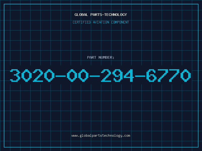 Aviation Part 3020-00-294-6770