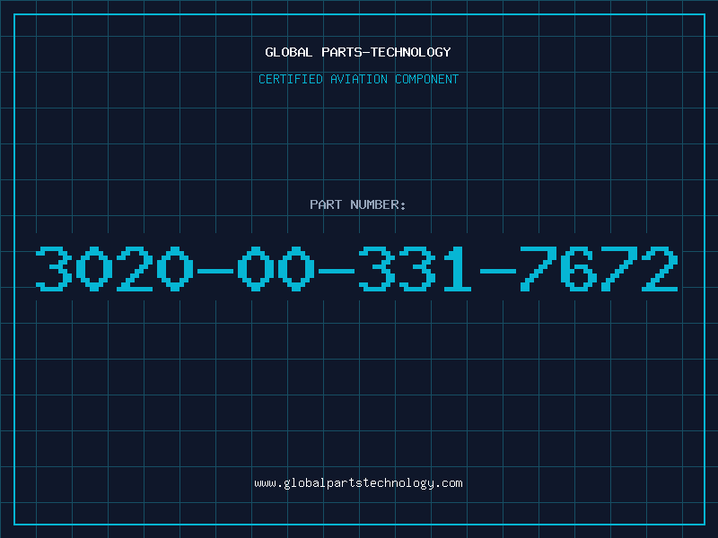 Aviation Part 3020-00-331-7672