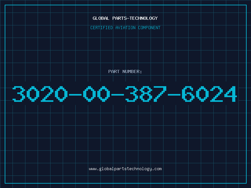 Aviation Part 3020-00-387-6024