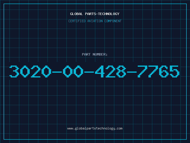 Aviation Part 3020-00-428-7765