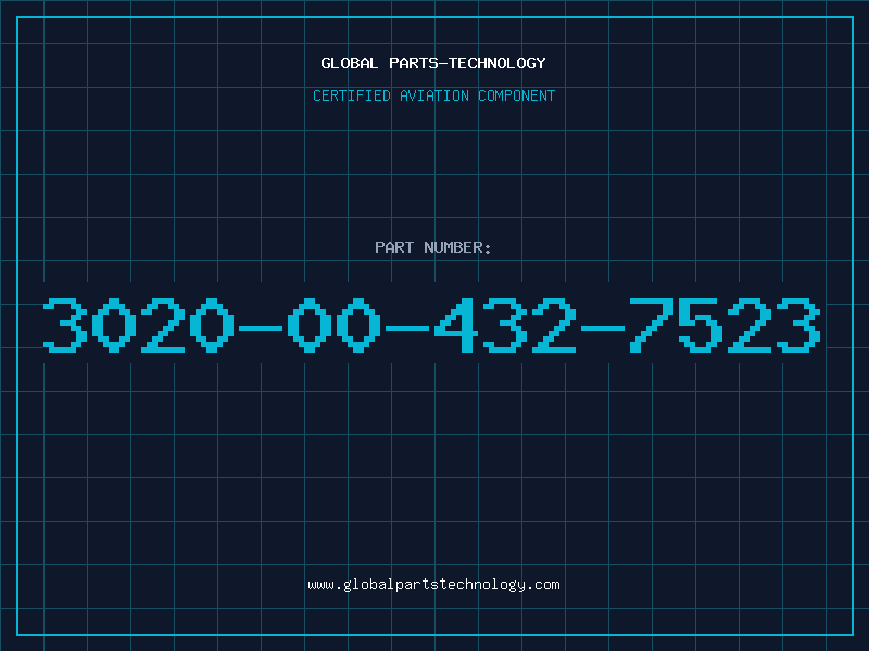 Aviation Part 3020-00-432-7523