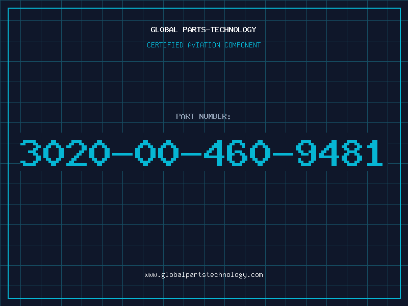 Aviation Part 3020-00-460-9481