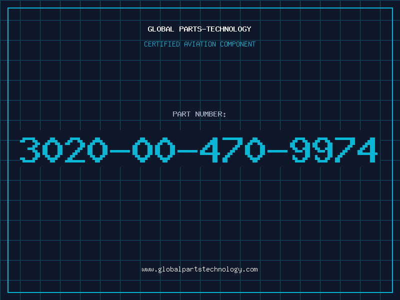 Aviation Part 3020-00-470-9974