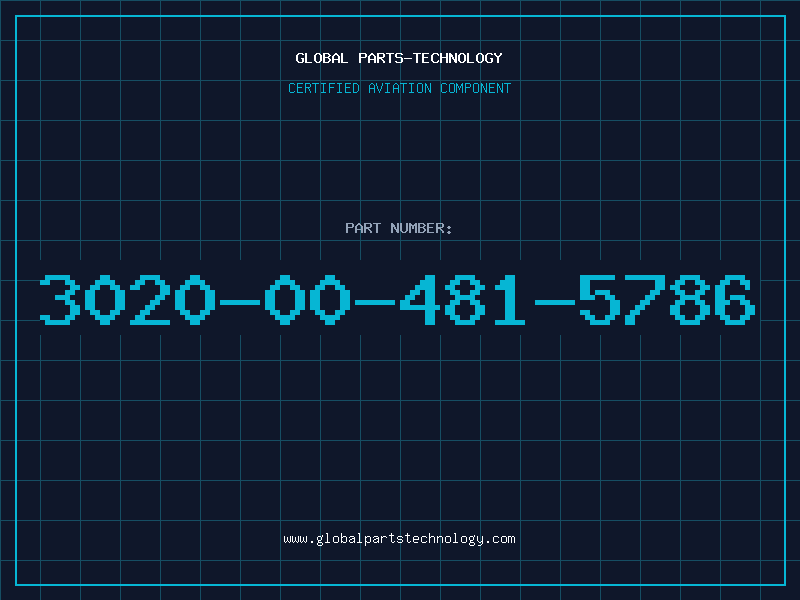 Aviation Part 3020-00-481-5786