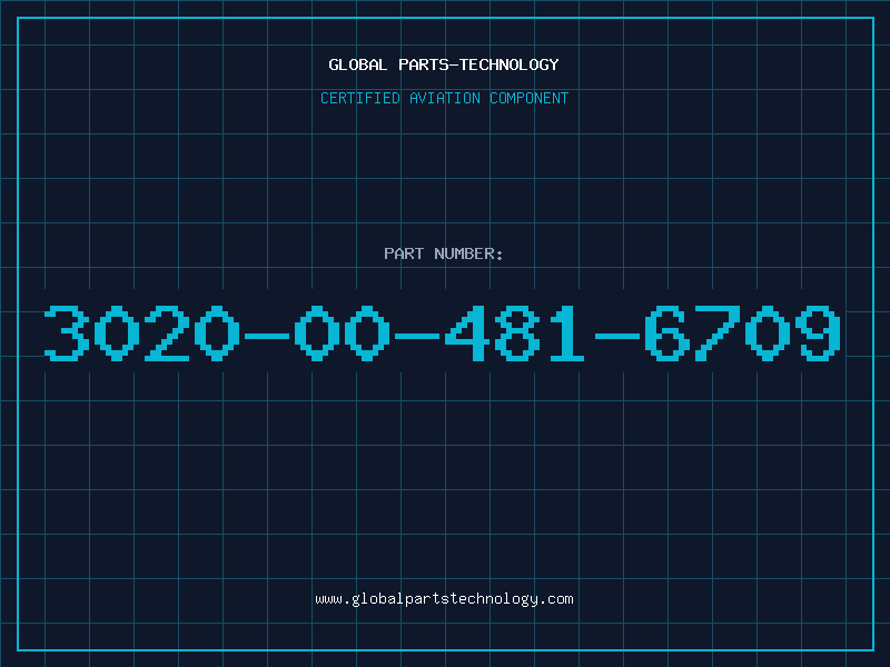 Aviation Part 3020-00-481-6709