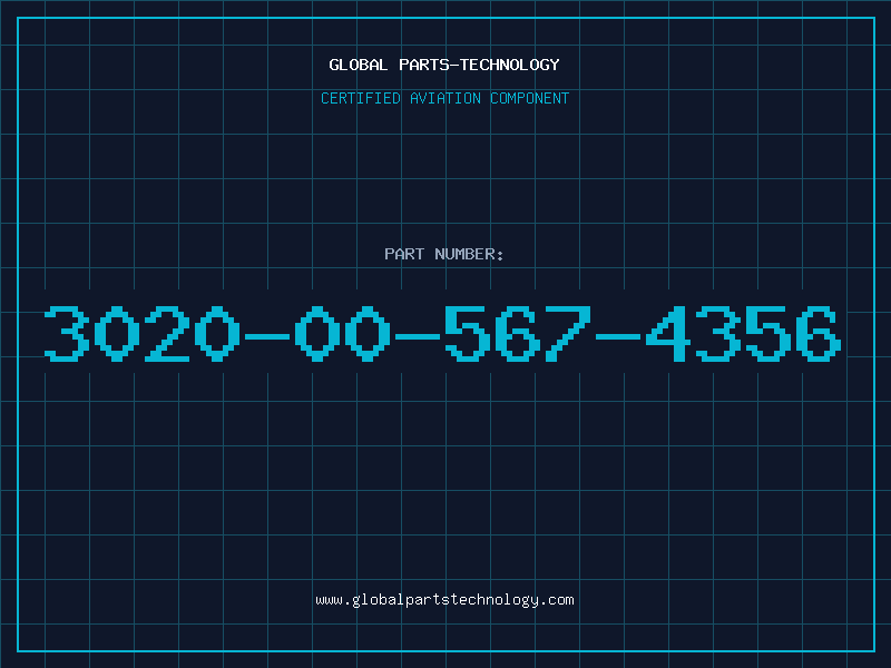 Aviation Part 3020-00-567-4356