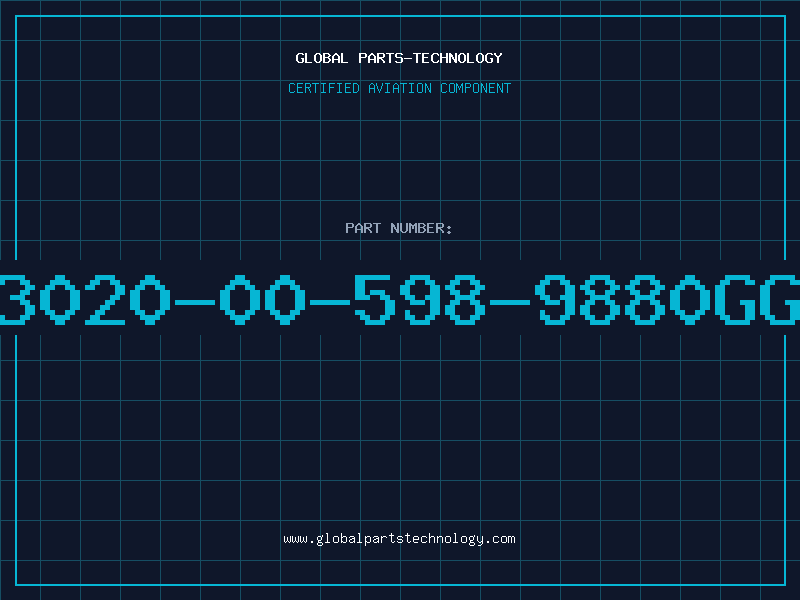 Aviation Part 3020-00-598-9880GG