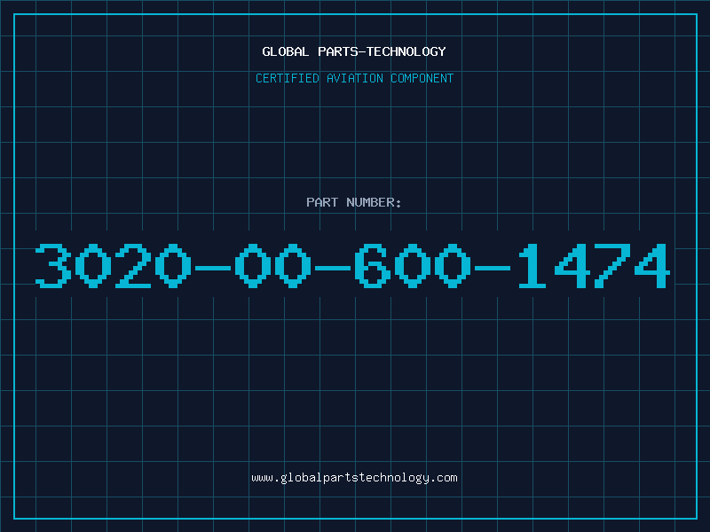 Aviation Part 3020-00-600-1474