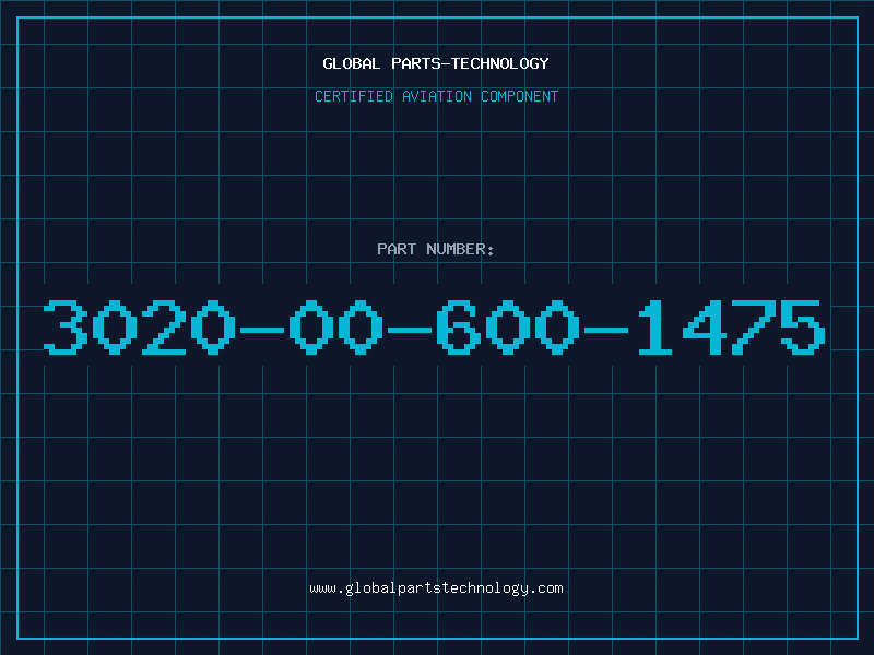 Aviation Part 3020-00-600-1475